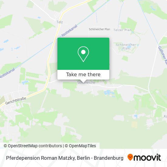 Pferdepension Roman Matzky map
