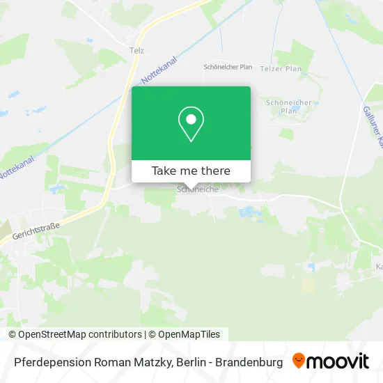 Карта Pferdepension Roman Matzky