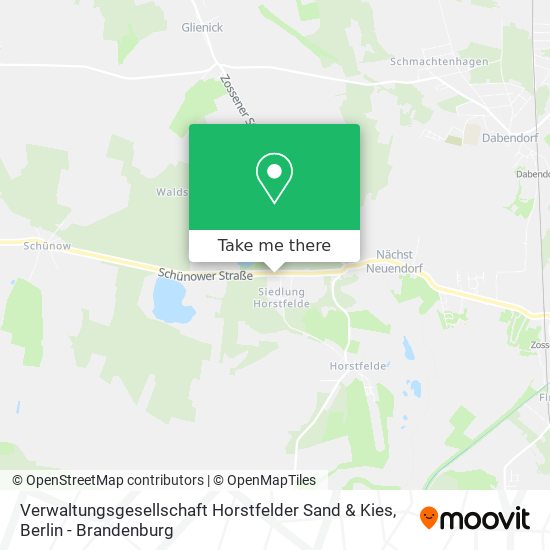 Карта Verwaltungsgesellschaft Horstfelder Sand & Kies