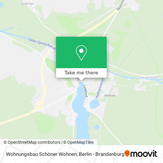 Wohnungsbau Schöner Wohnen map