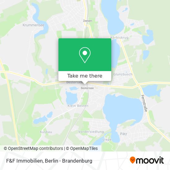 F&F Immobilien map