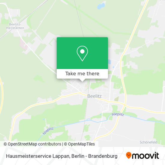 Hausmeisterservice Lappan map