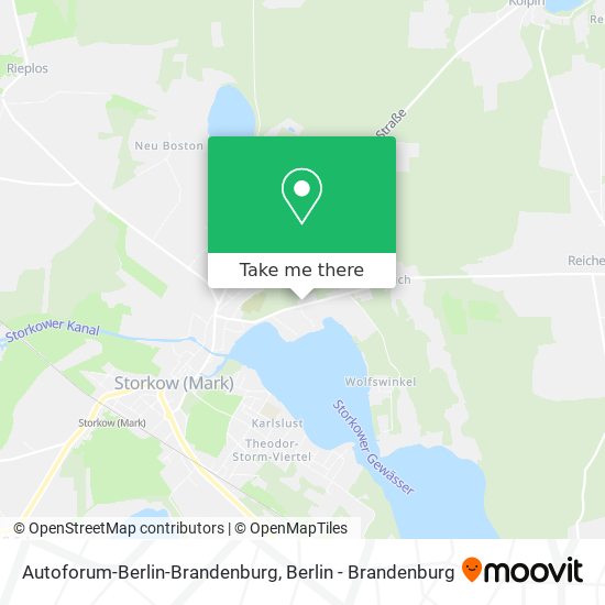 Autoforum-Berlin-Brandenburg map