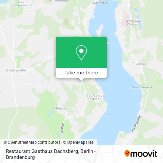 Карта Restaurant Gasthaus Dachsberg