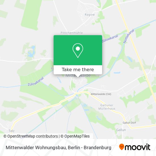 Mittenwalder Wohnungsbau map