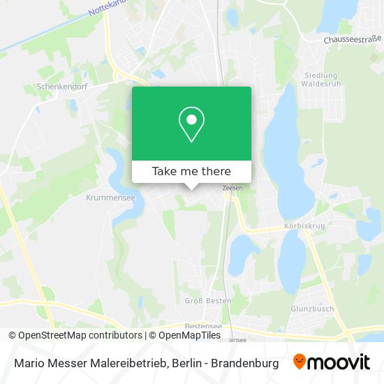 Mario Messer Malereibetrieb map