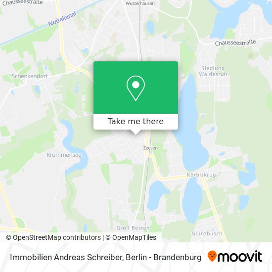 Карта Immobilien Andreas Schreiber