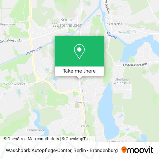 Waschpark Autopflege-Center map