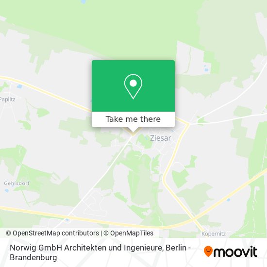 Norwig GmbH Architekten und Ingenieure map