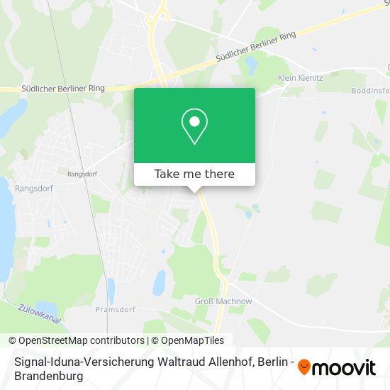 Signal-Iduna-Versicherung Waltraud Allenhof map