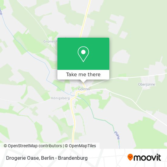 Drogerie Oase map