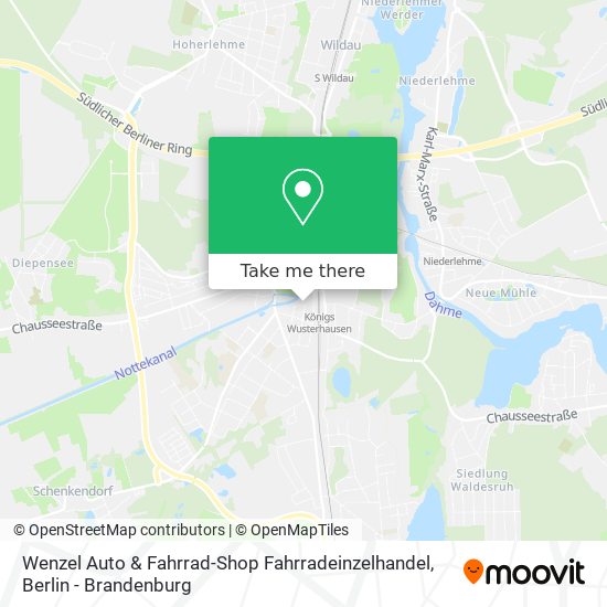 Wenzel Auto & Fahrrad-Shop Fahrradeinzelhandel map