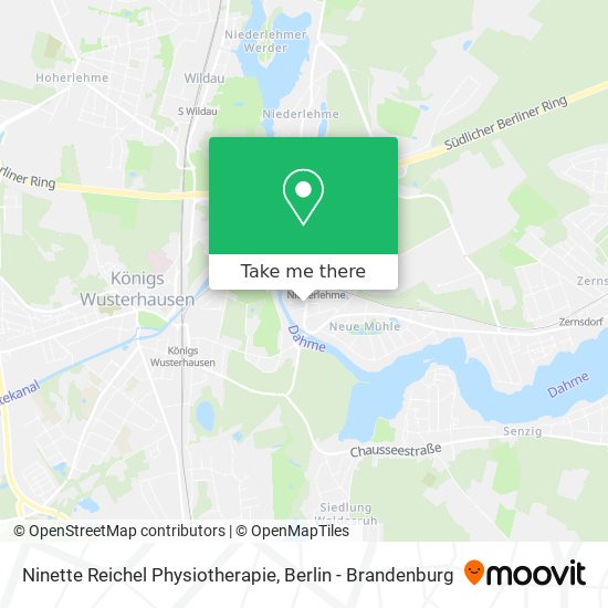 Ninette Reichel Physiotherapie map