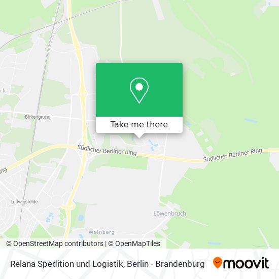 Relana Spedition und Logistik map