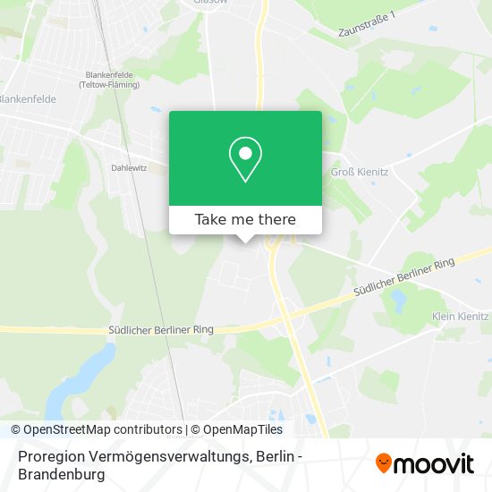 Proregion Vermögensverwaltungs map