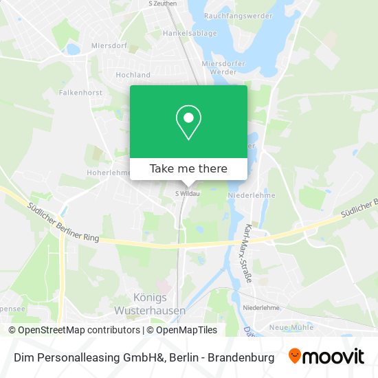 Dim Personalleasing GmbH& map