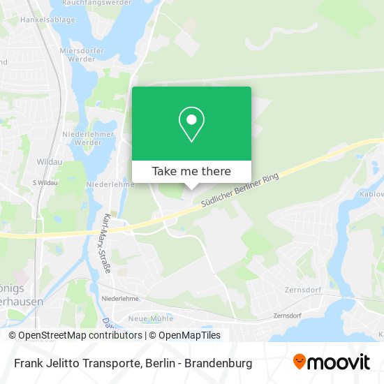 Карта Frank Jelitto Transporte