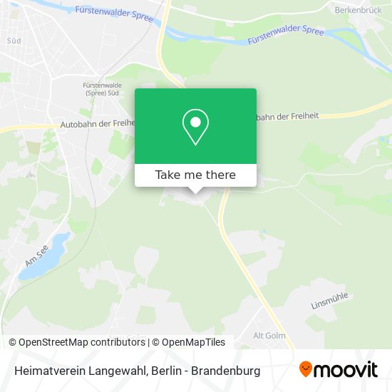 Heimatverein Langewahl map