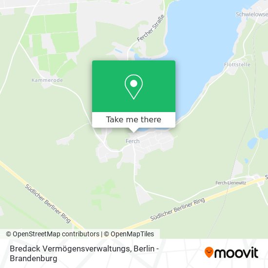 Bredack Vermögensverwaltungs map