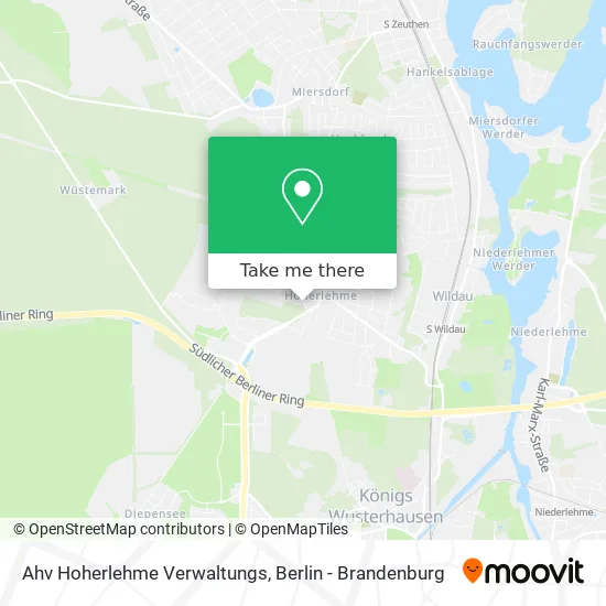 Карта Ahv Hoherlehme Verwaltungs