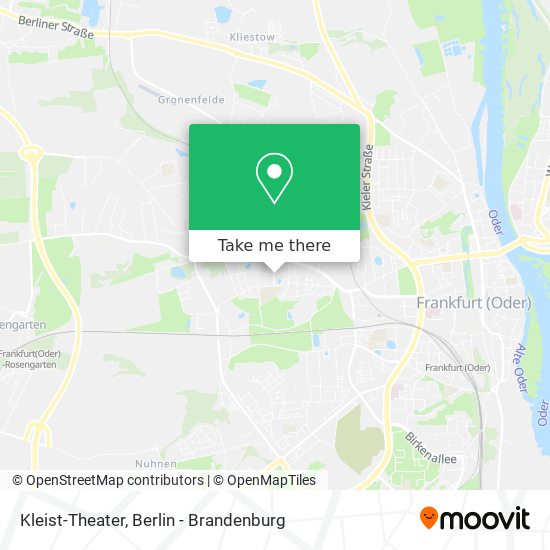 Kleist-Theater map