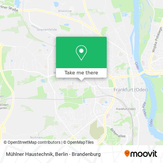 Mühlner Haustechnik map