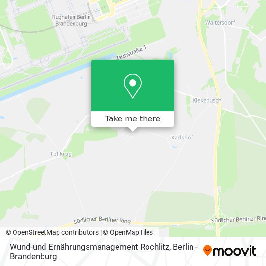 Карта Wund-und Ernährungsmanagement Rochlitz
