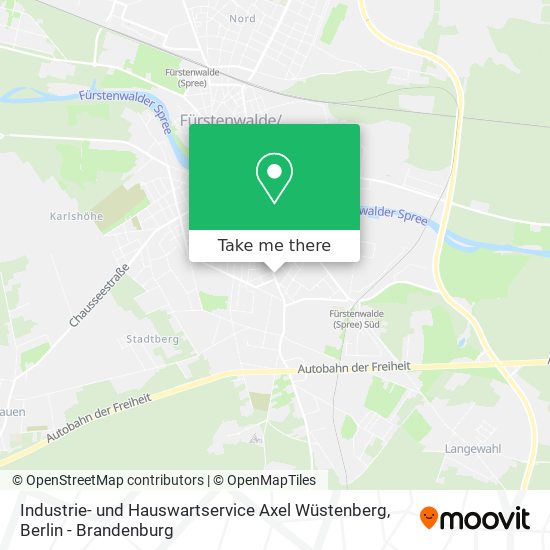 Industrie- und Hauswartservice Axel Wüstenberg map