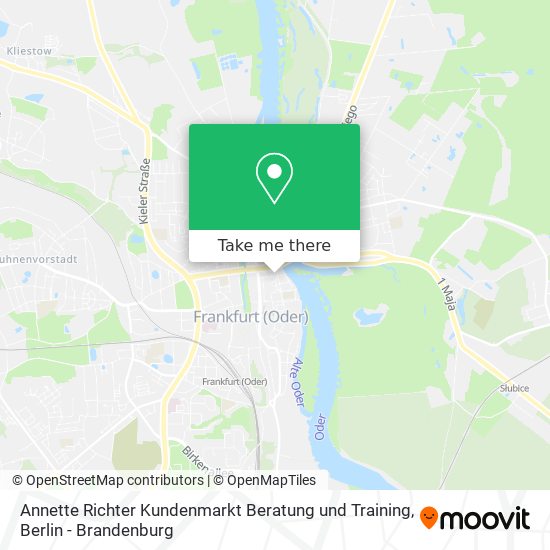 Карта Annette Richter Kundenmarkt Beratung und Training