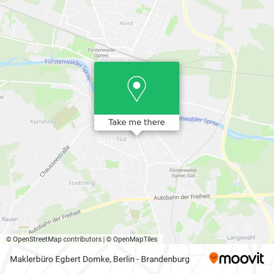 Maklerbüro Egbert Domke map