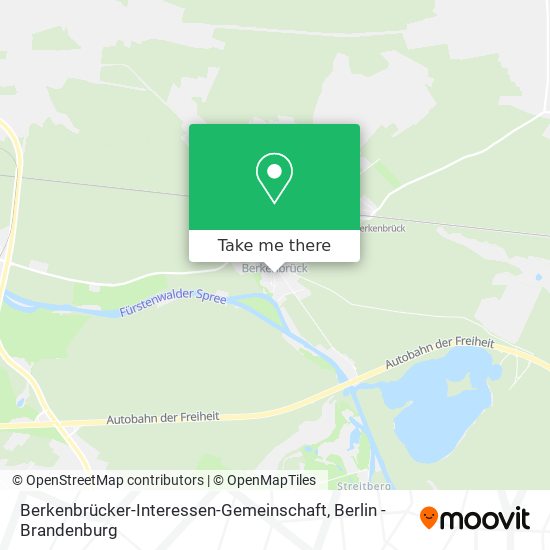 Карта Berkenbrücker-Interessen-Gemeinschaft
