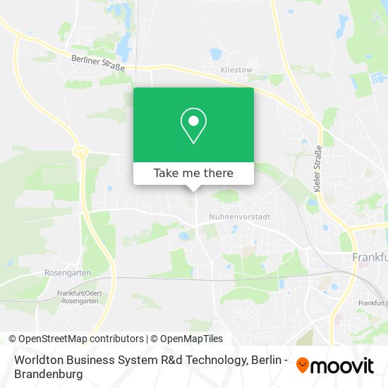 Карта Worldton Business System R&d Technology