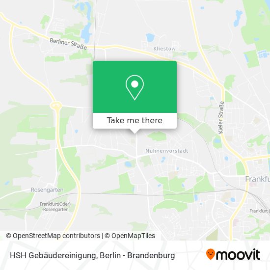 HSH Gebäudereinigung map