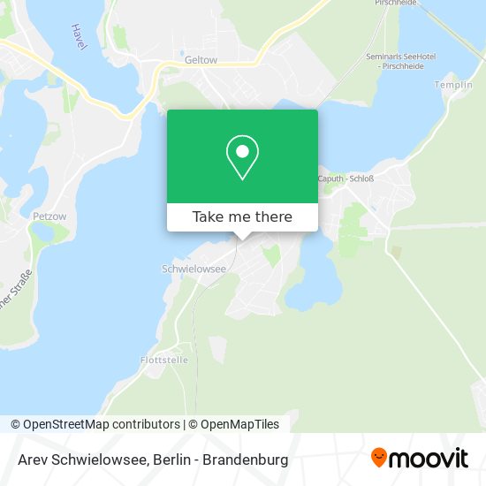 Arev Schwielowsee map