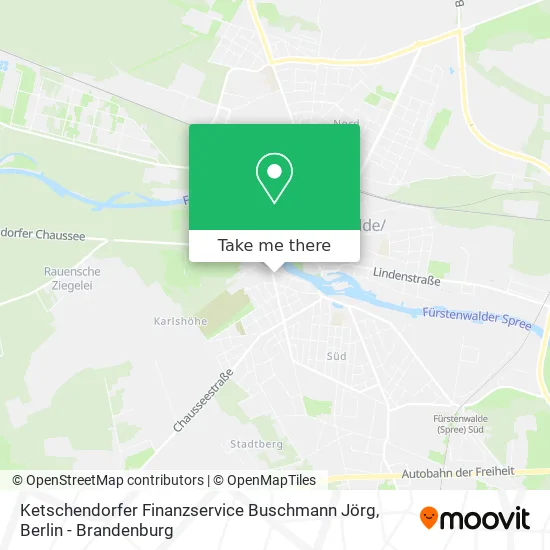 Ketschendorfer Finanzservice Buschmann Jörg map