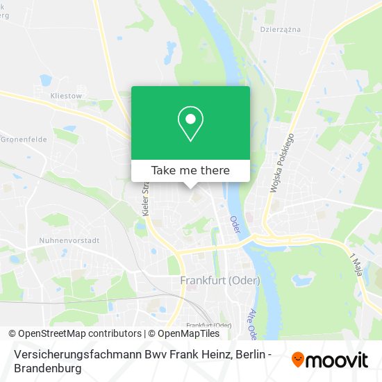 Versicherungsfachmann Bwv Frank Heinz map