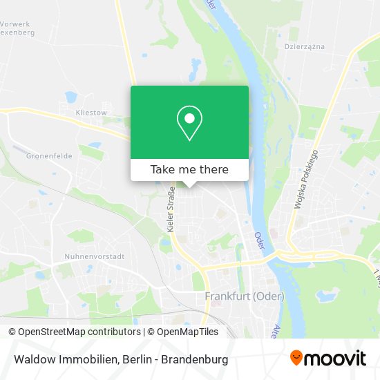 Waldow Immobilien map