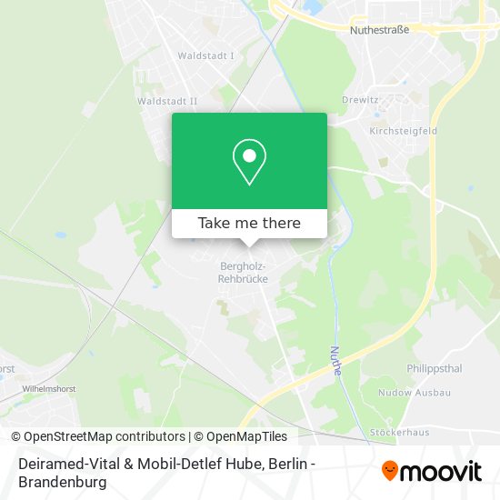 Карта Deiramed-Vital & Mobil-Detlef Hube