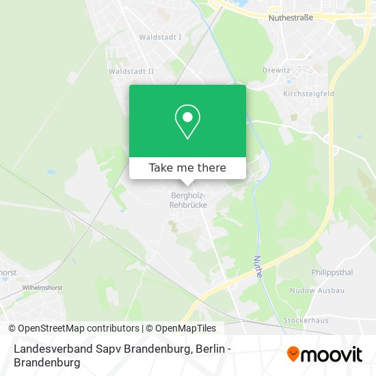 Landesverband Sapv Brandenburg map