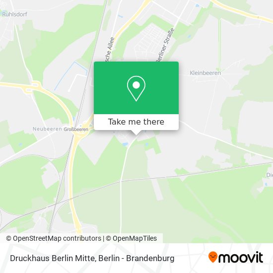 Druckhaus Berlin Mitte map