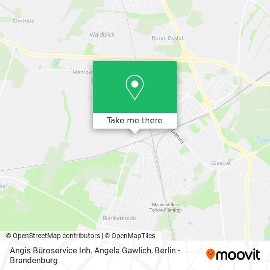 Angis Büroservice Inh. Angela Gawlich map