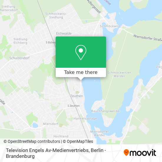 Television Engels Av-Medienvertriebs map