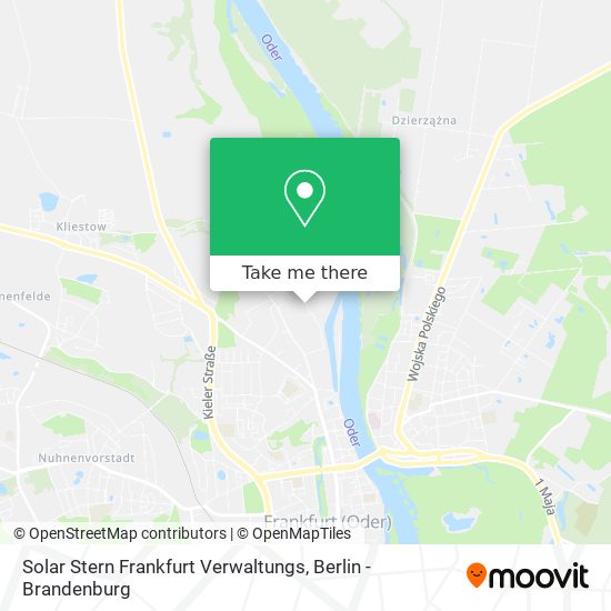 Solar Stern Frankfurt Verwaltungs map