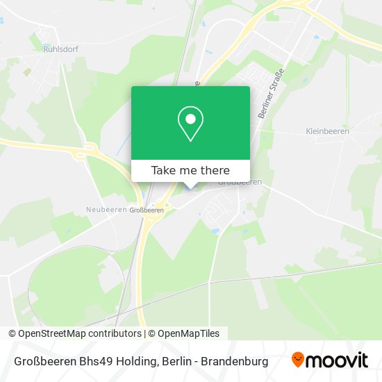 Großbeeren Bhs49 Holding map