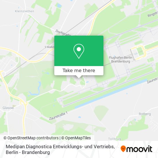 Medipan Diagnostica Entwicklungs- und Vertriebs map