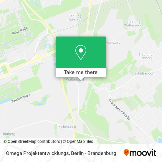 Карта Omega Projektentwicklungs