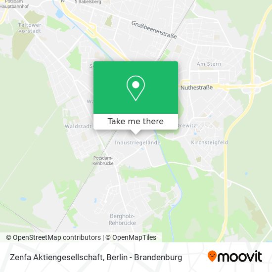 Zenfa Aktiengesellschaft map