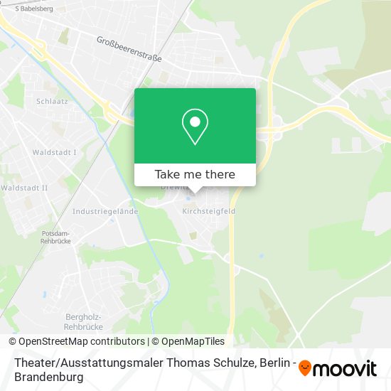 Карта Theater / Ausstattungsmaler Thomas Schulze