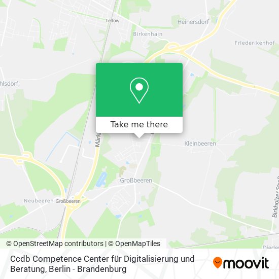 Ccdb Competence Center für Digitalisierung und Beratung map