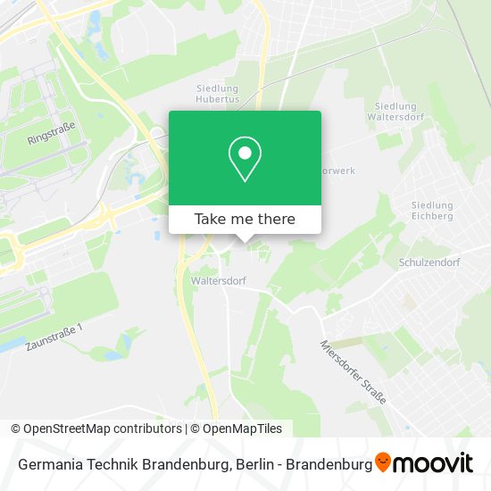 Карта Germania Technik Brandenburg